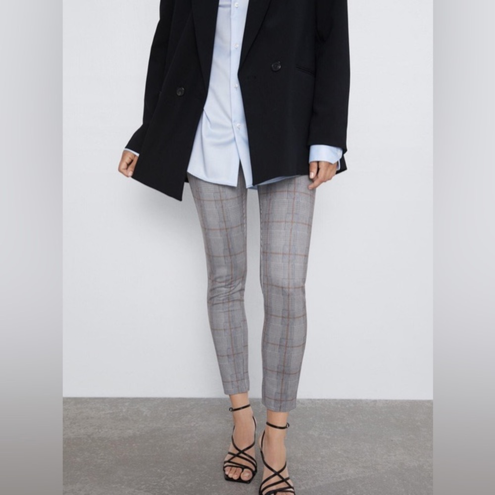Zara Women’s Plaid Legging Pants